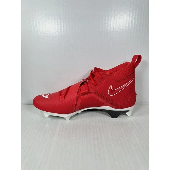 Nike Alpha Menace Pro 3 Football Cleats University Red Mens Size 12 CT6649-616